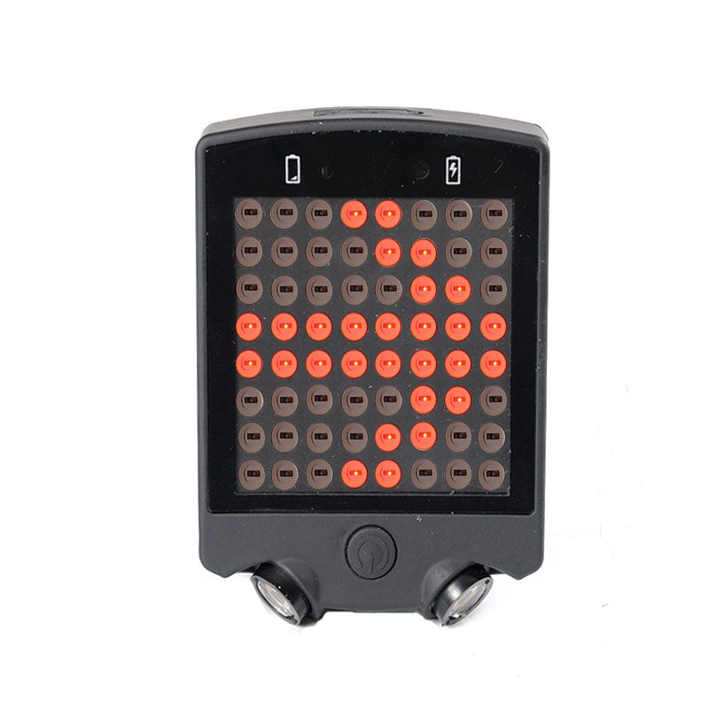 Wireless Remote 64 LED Laser Bicycle Rear Tail Light