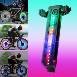 36 Styles LED Flash Spoke Light Lamp for Night Cycling