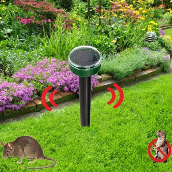 Outdoor Solar Power Eco-Friendly Ultrasonic Pest Repeller