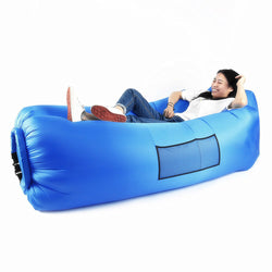 Outdoor Beach Inflatable Lounger Air Sofa Bed