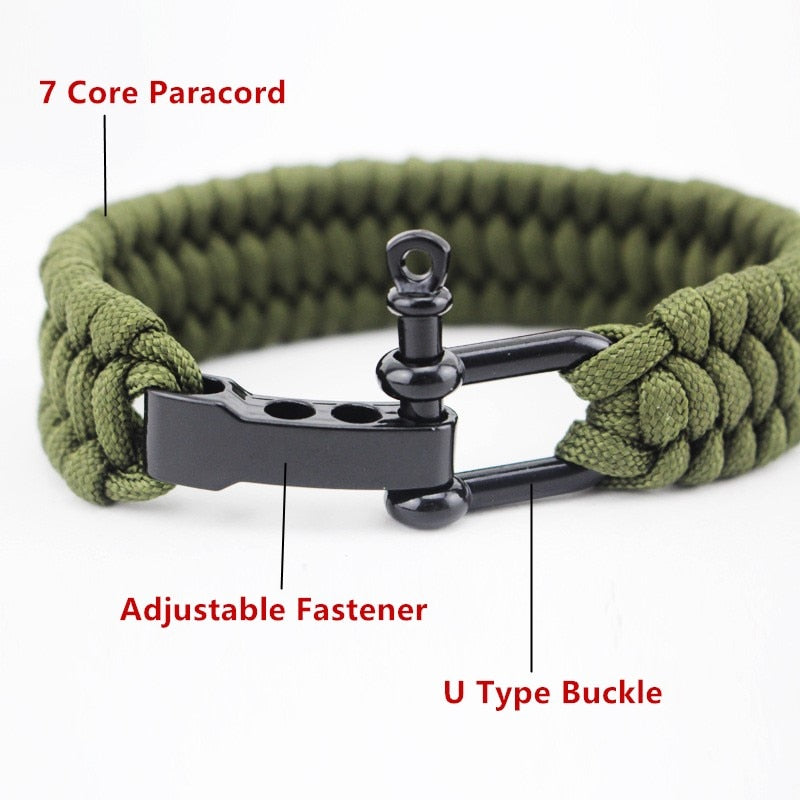 Emergency Tactical Survival Braided Rescue Rope