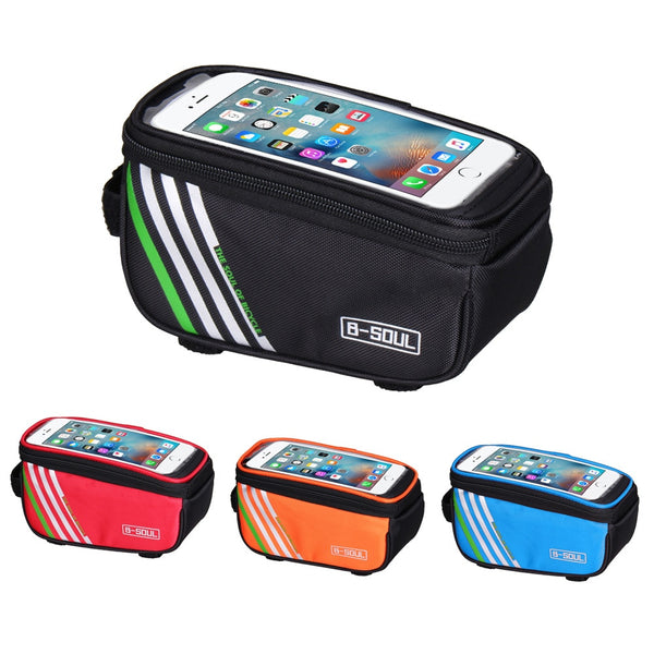 Waterproof Touch Screen Frame Front Bike Bag for Mobile Phone