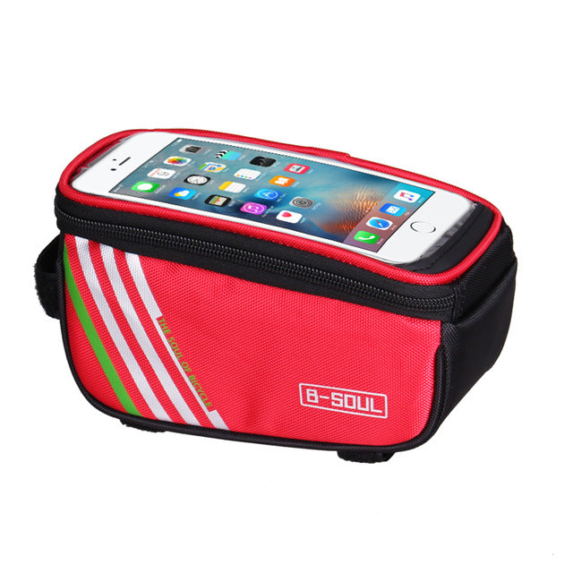 Waterproof Touch Screen Frame Front Bike Bag for Mobile Phone