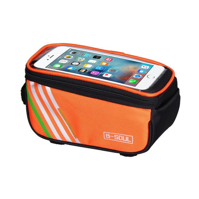 Waterproof Touch Screen Frame Front Bike Bag for Mobile Phone