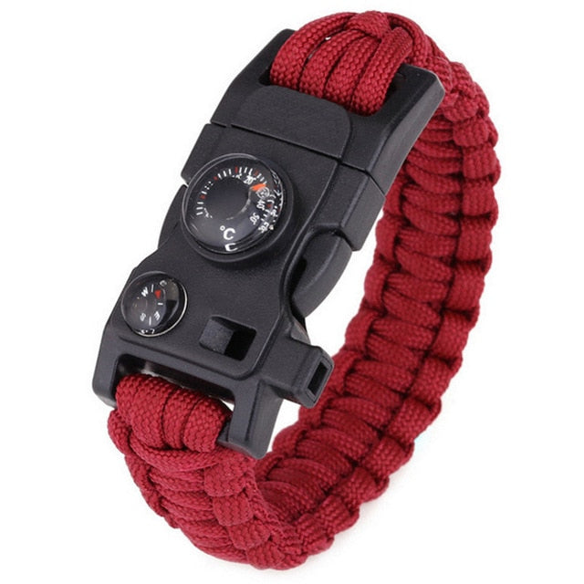 15 In 1 Paracord Survival Bracelet