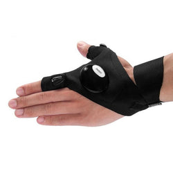 Magic Strap LED Light Fingerless LumiGlove