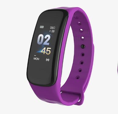 Color Screen Blood Pressure Fitness Tracker with Heart Rate Monitor